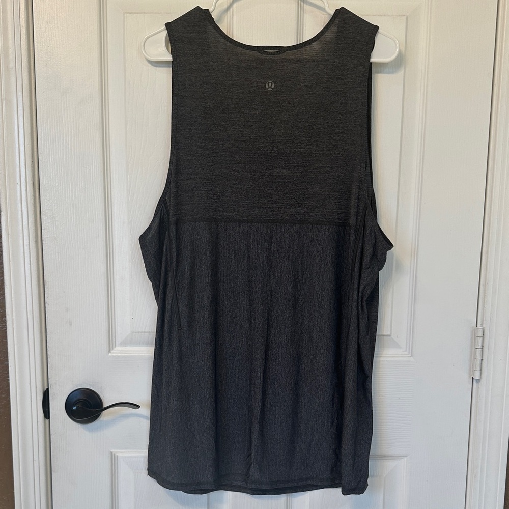 lululemon athletica Men's Gray Tank Top